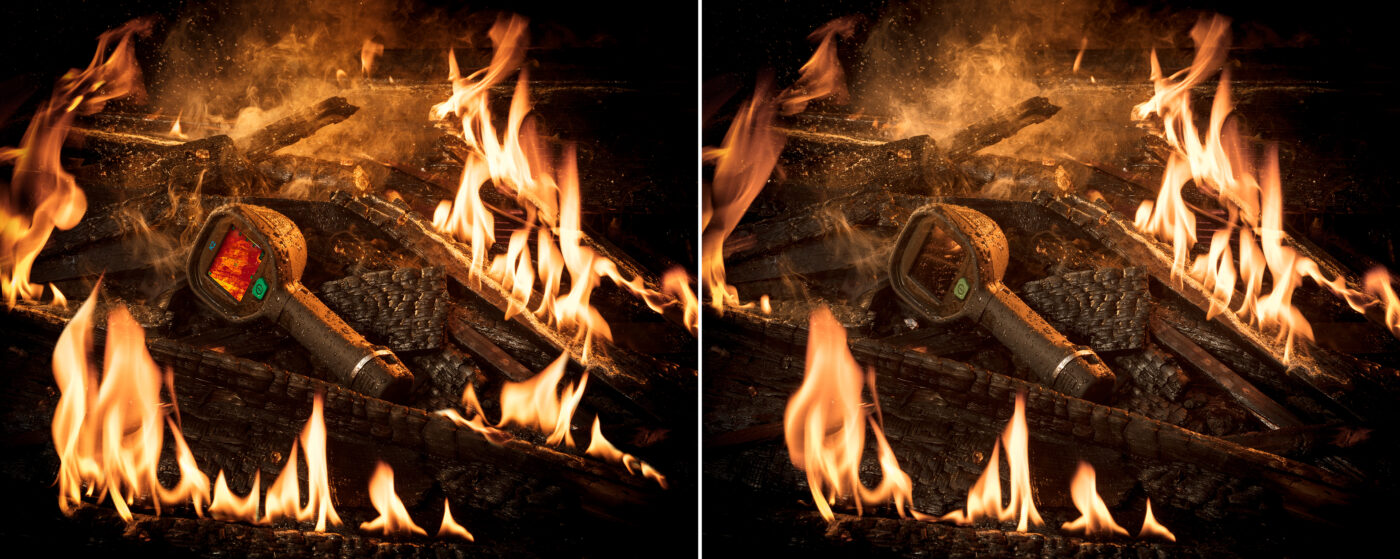 After and Before - FLIR FIRE